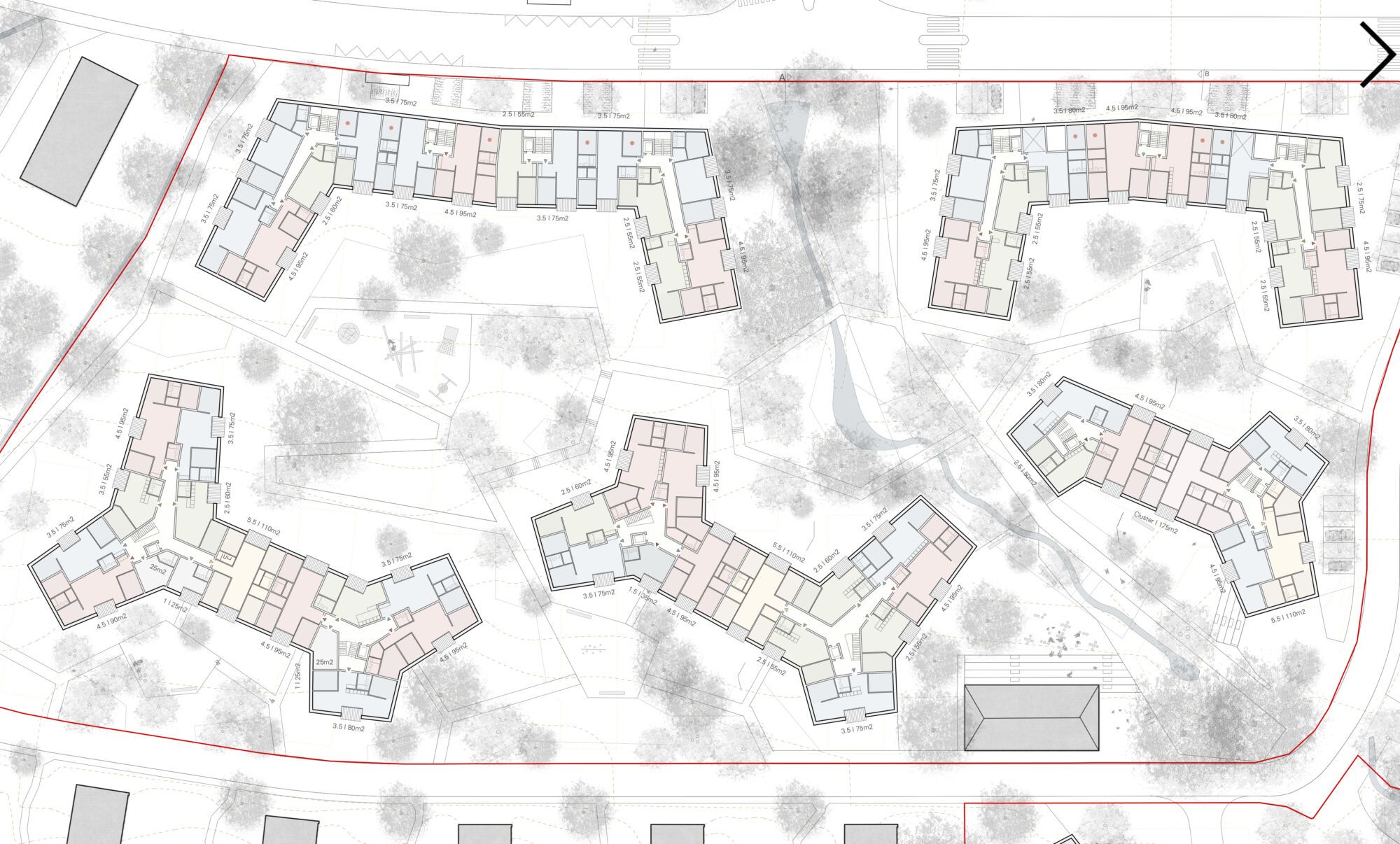 Goldacker WB Regelgeschoss Norden