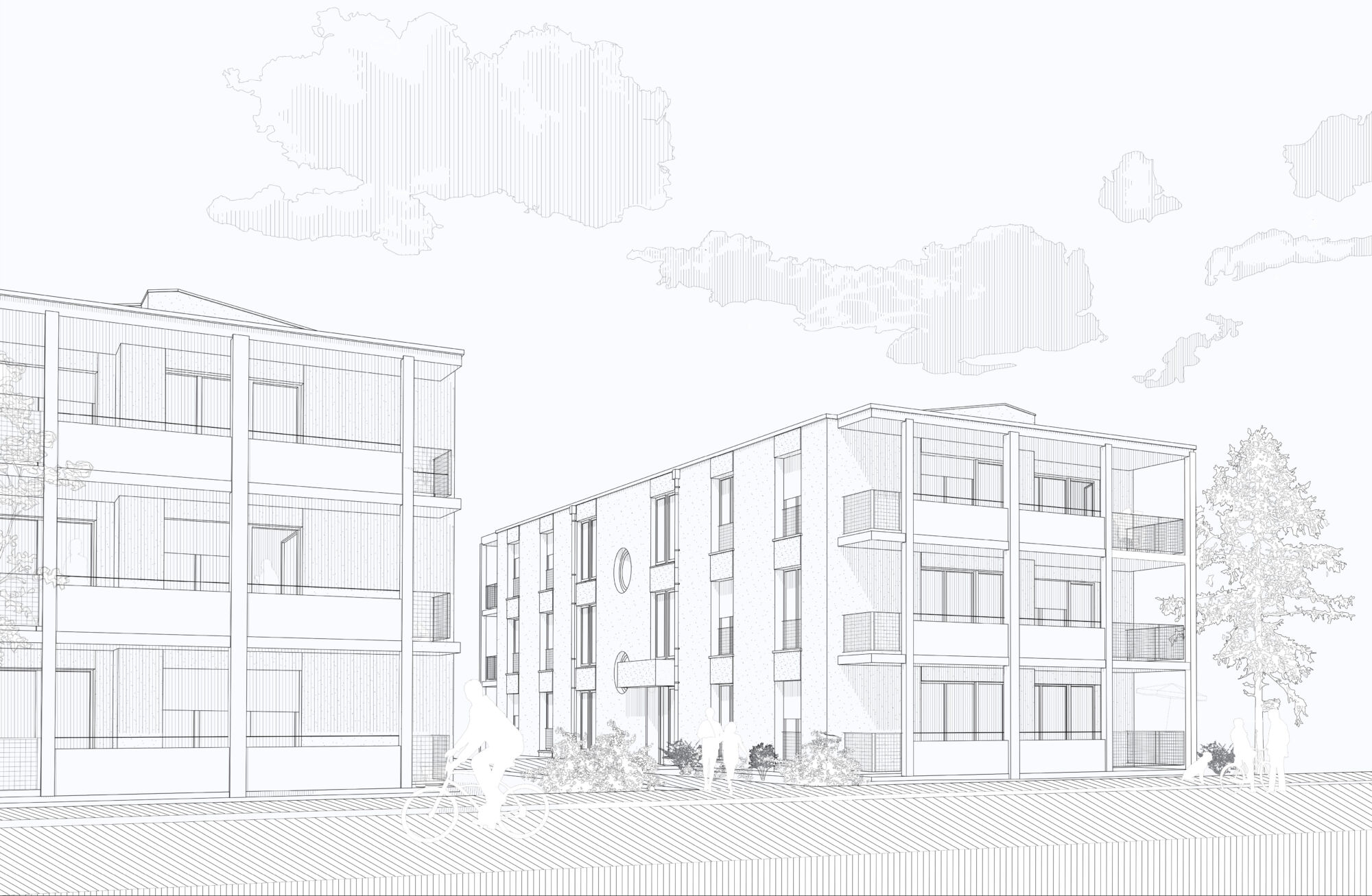 ZAY Visualisierung Südfassade02