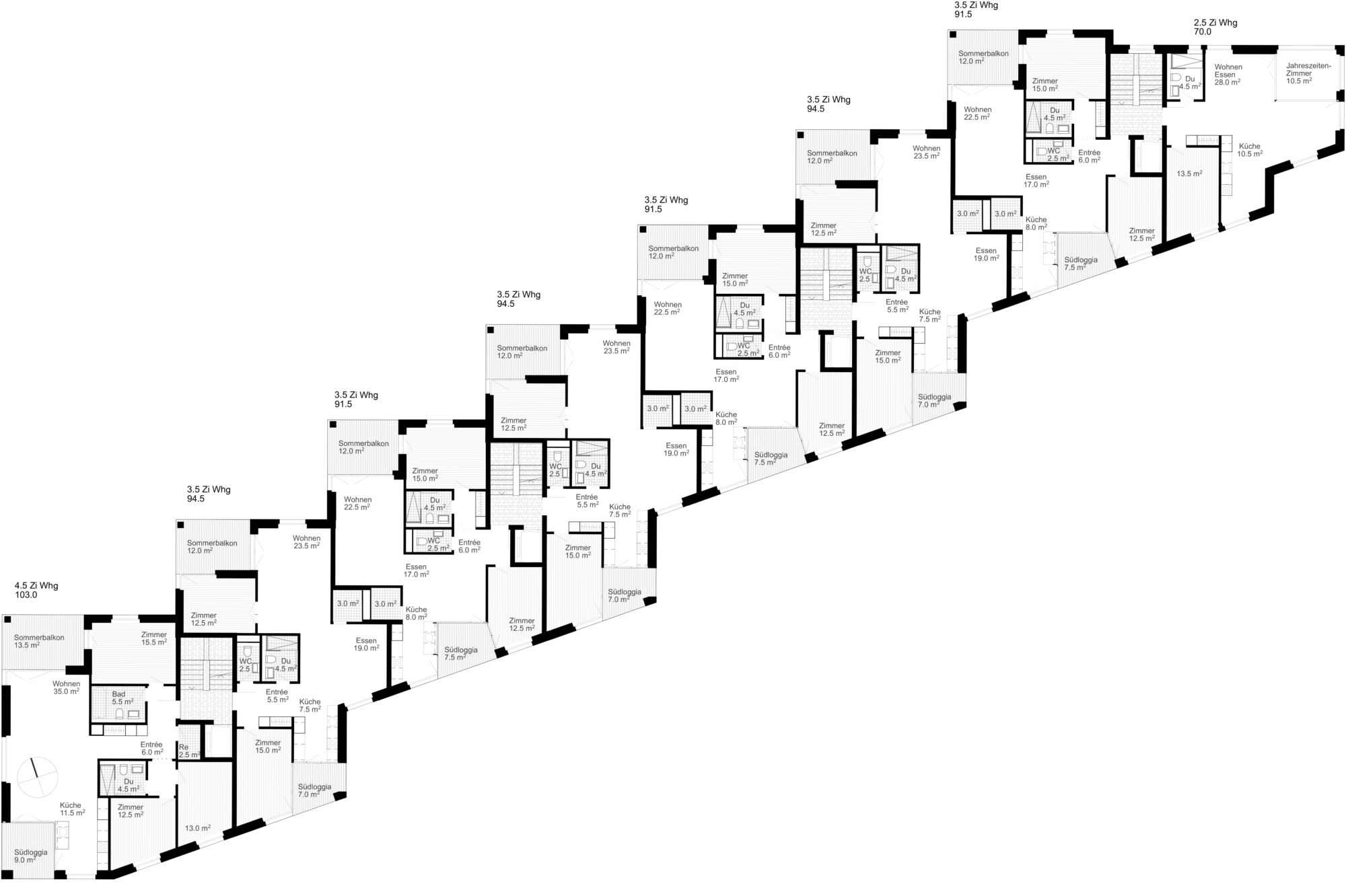 Birchlen WB Regelgeschoss Plan GR