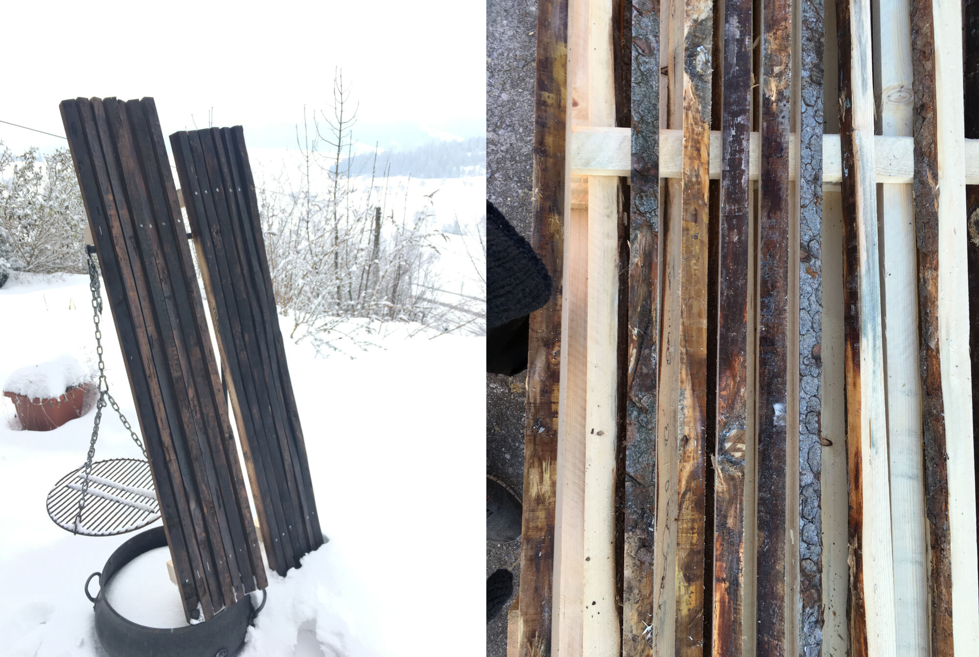 Fassaden Modell Muster Patina über den Winter Kopie ZUSAMMEN