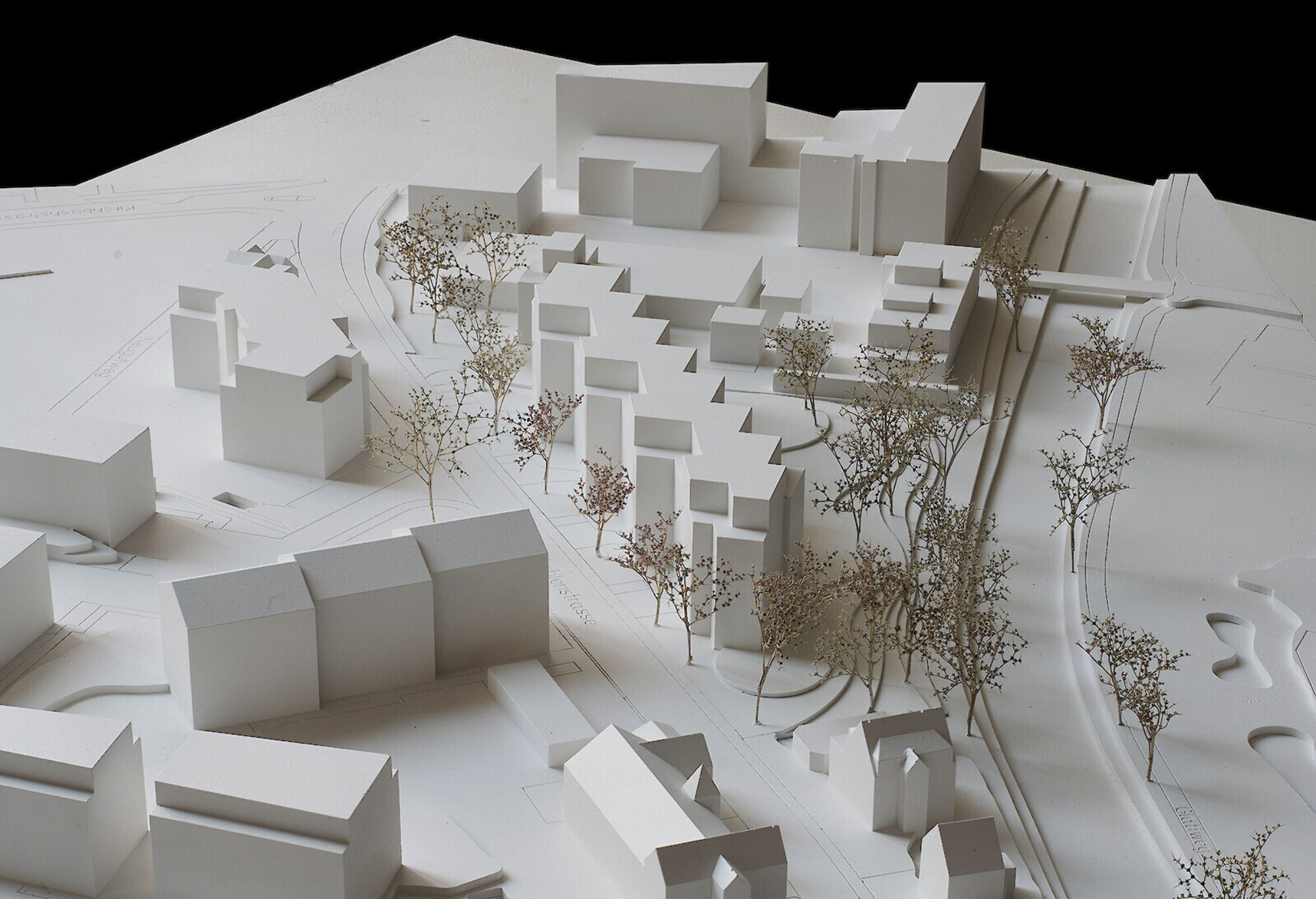 Birchlen WB Städtebau Model