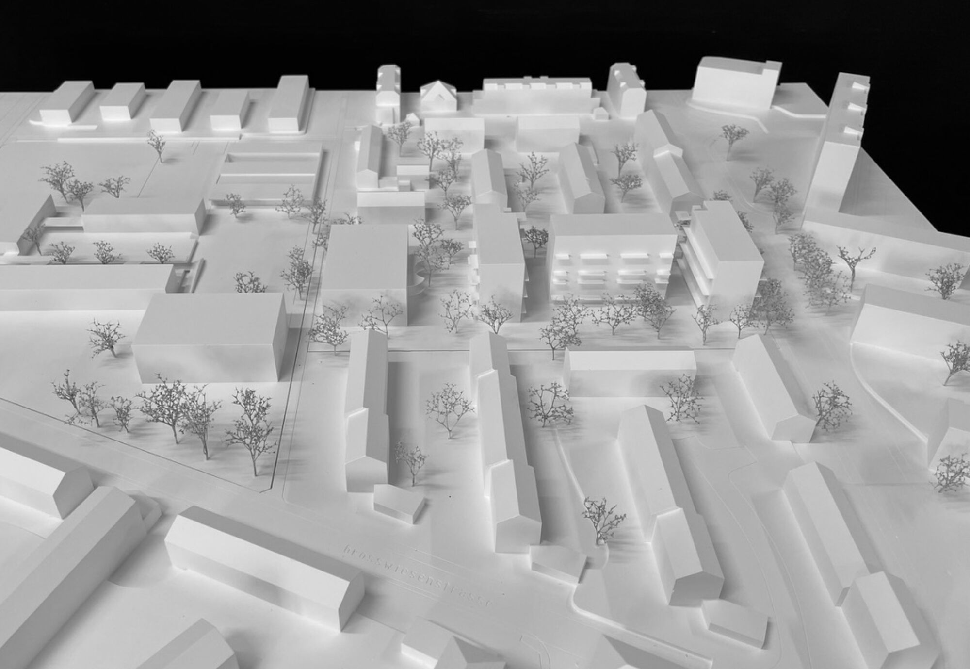 WB Luchswiese Städtebau Model