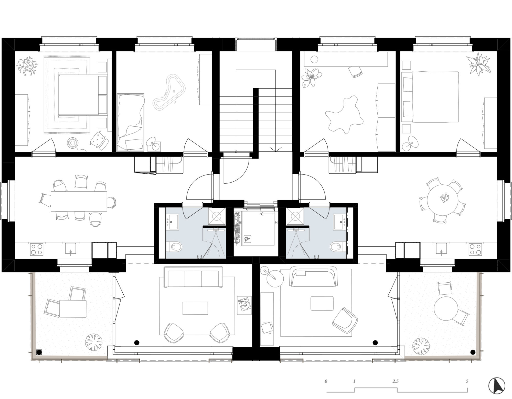 Grundriss Bergstrasse
