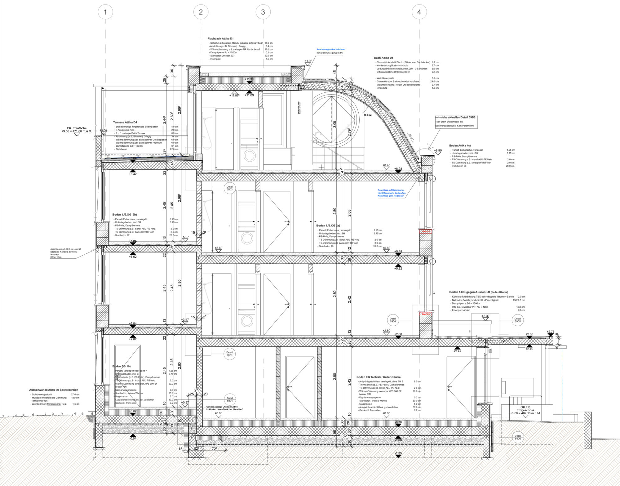Schnittfigur Bergstrasse