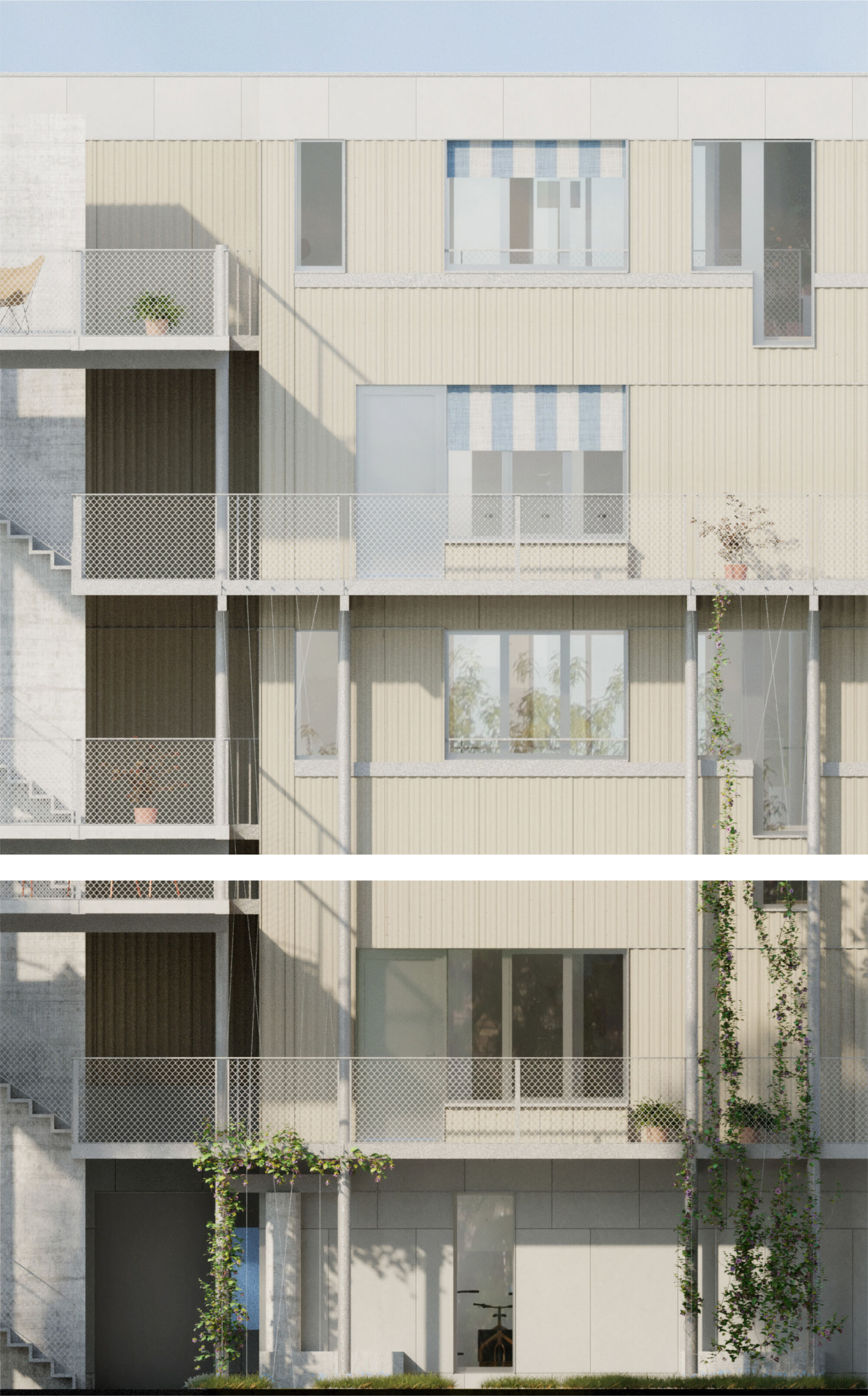 WB Luchswiese Fassade Konstruktion