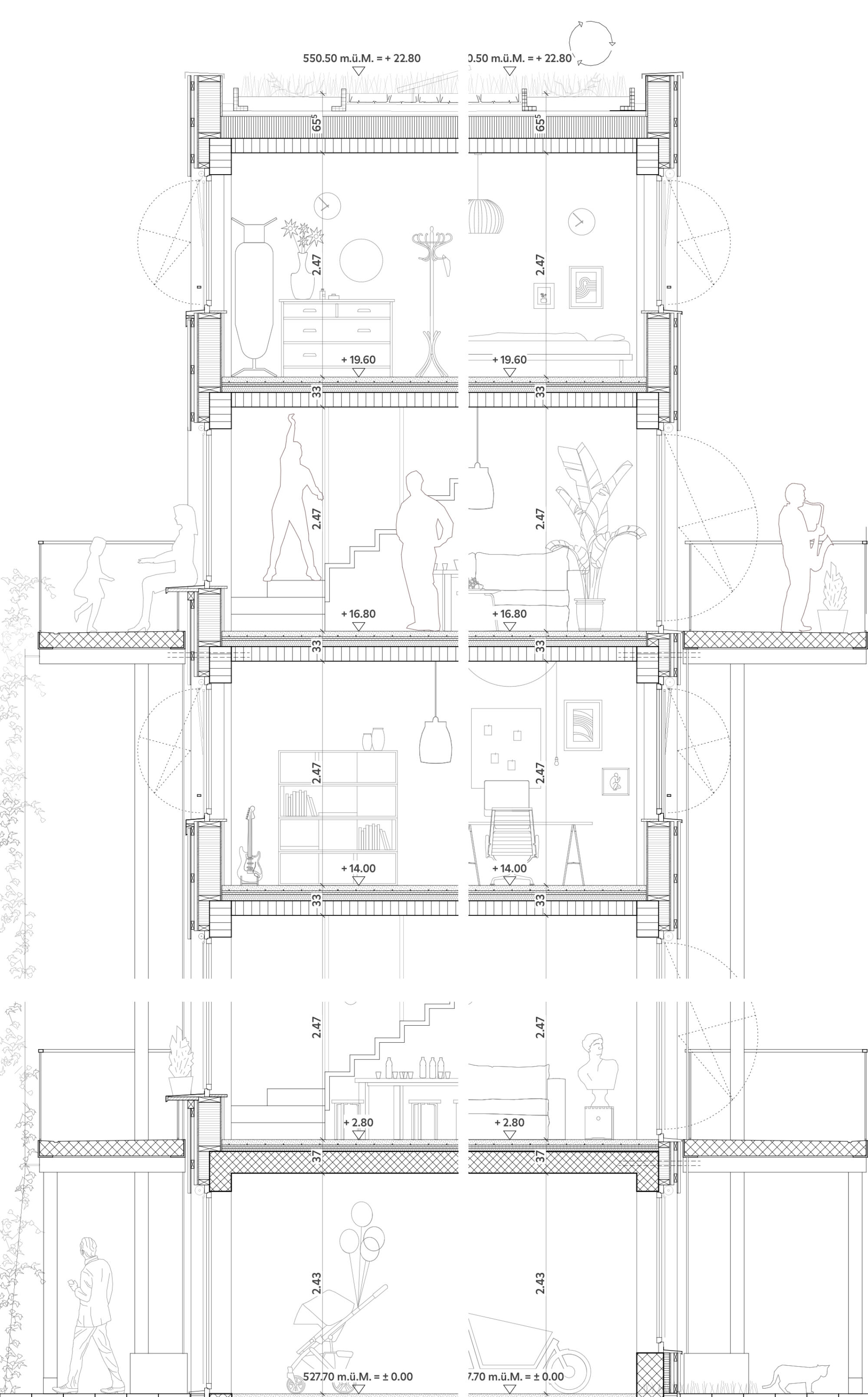 WB Luchswiese Konstruktionsschnitt