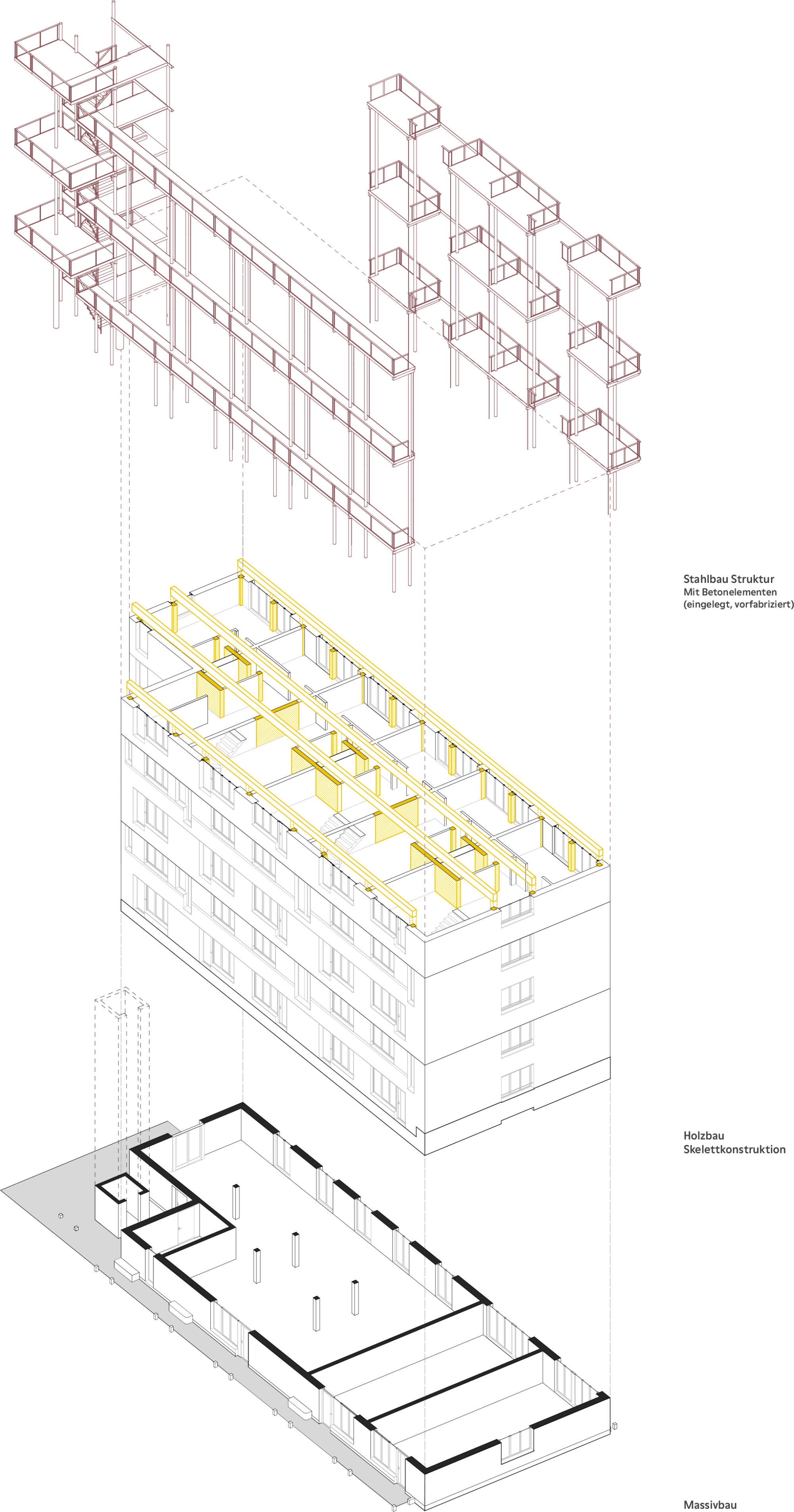 WB Luchswiese Axo Konstruktion