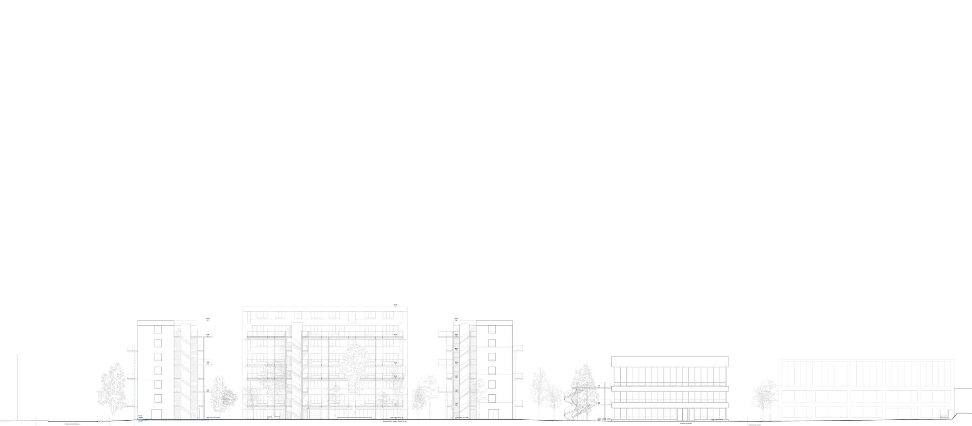 WB Luchswiese Städtebau Schnitt03